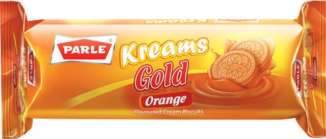 PARLE KREAMS GOLD ORANGE 12X4X66.7 GM