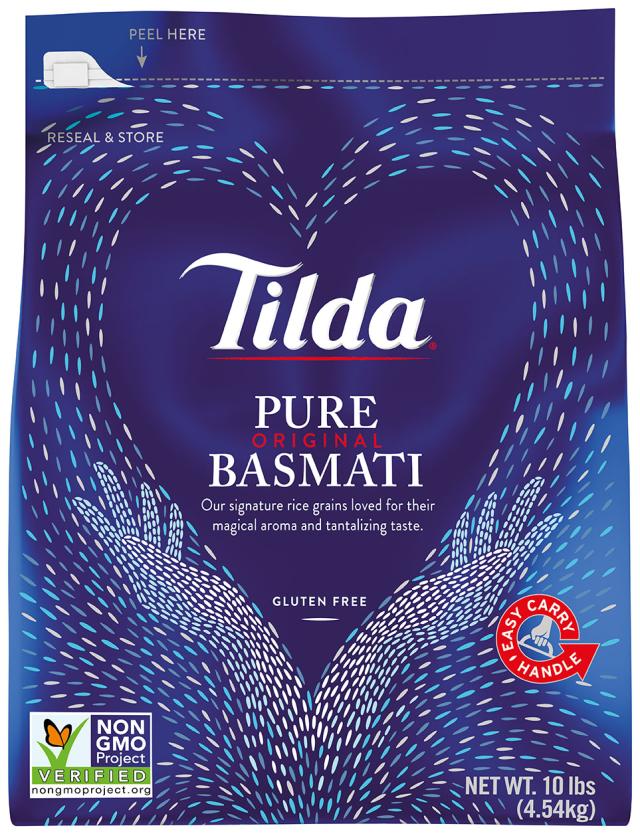 TILDA PURE BASMATI RICE 1X10 LB